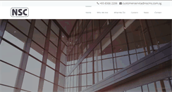 Desktop Screenshot of nscms.com.sg